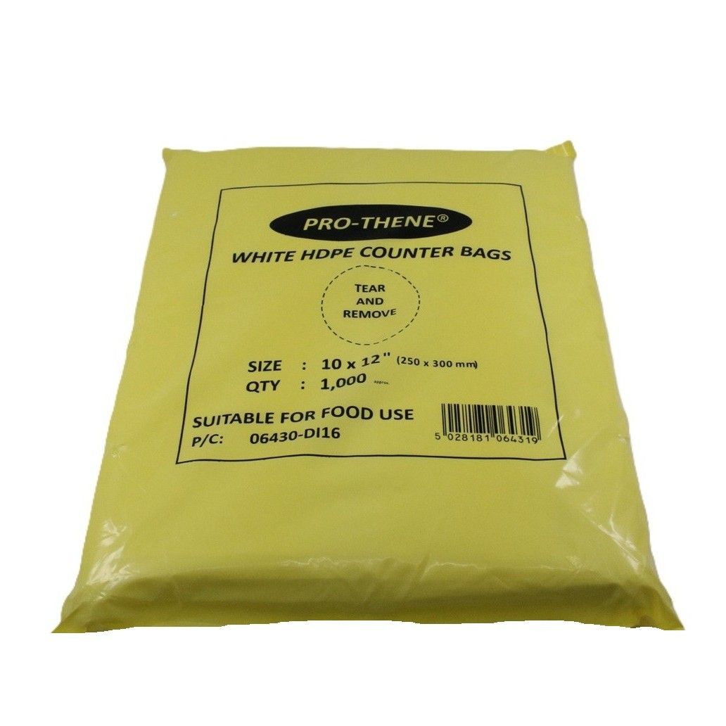 10" x 12" HD Lipped Butcher Bags