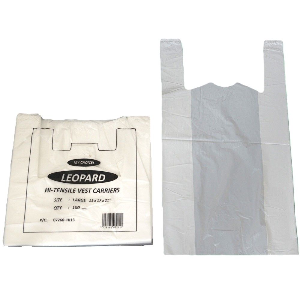 11”x17”x21” White Vest Carrier 14mu