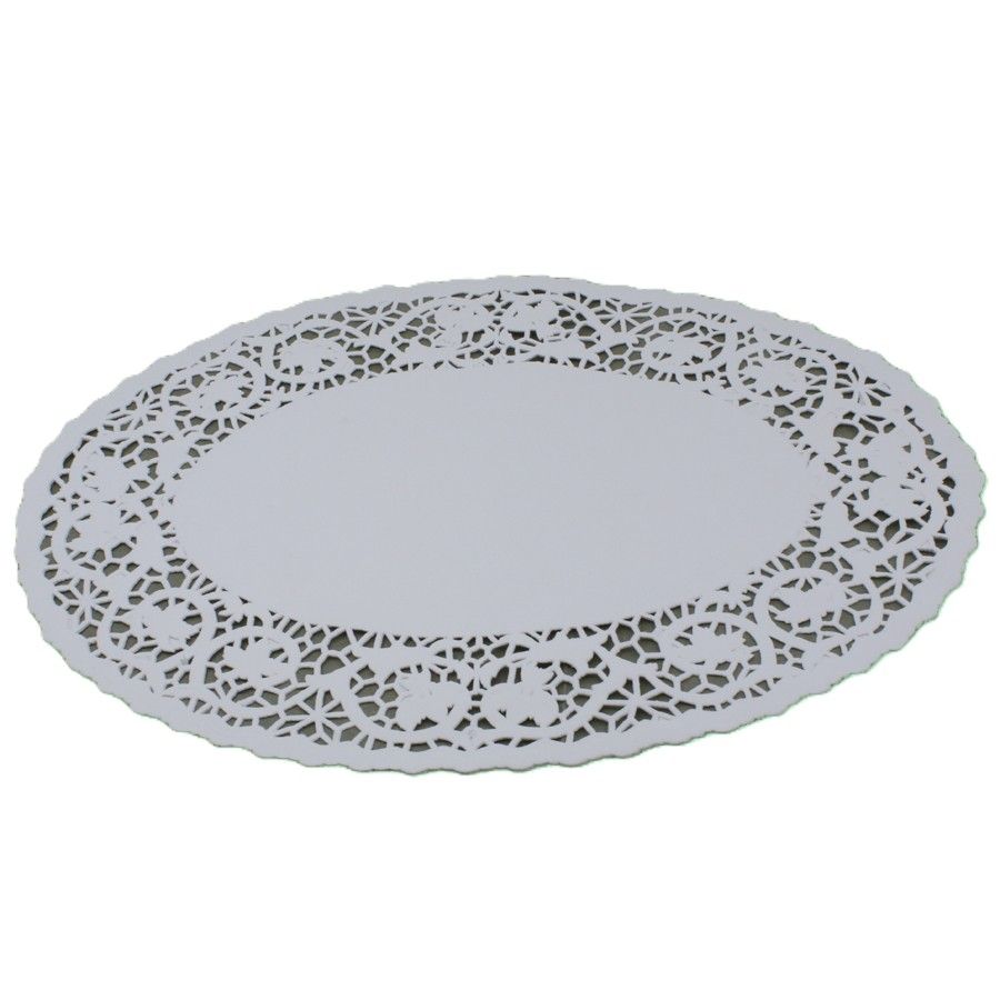 Oval Doyley 10.5" x 14"