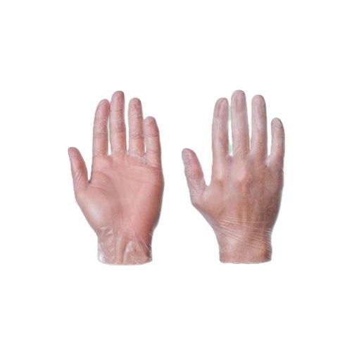 Small Clear Powder Free Vinyl Gloves