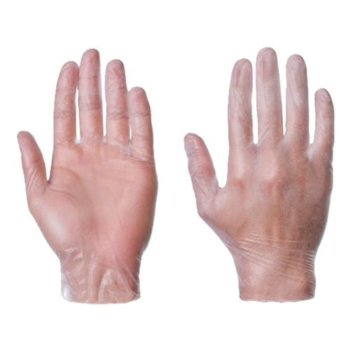 Extra Large Clear Powder Free Vinyl Gloves