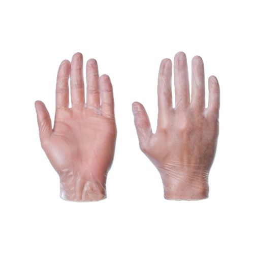 Medium Clear Powder Free Vinyl Gloves