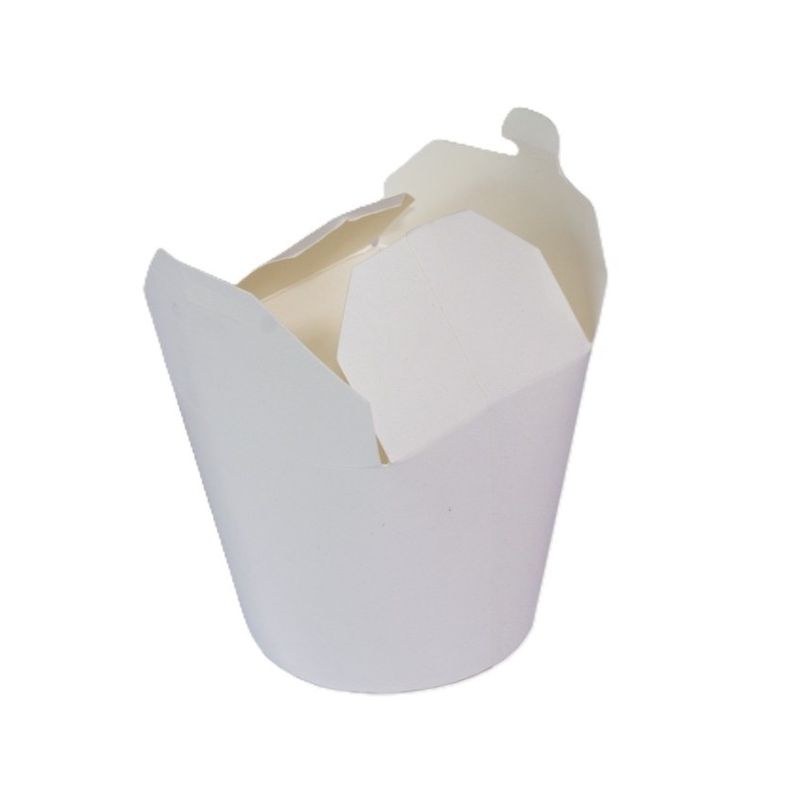 26oz White Food Pail