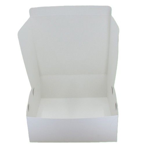 8” x 8” x 3” White Cake Box 8” x 8” x 3” White Cake Box