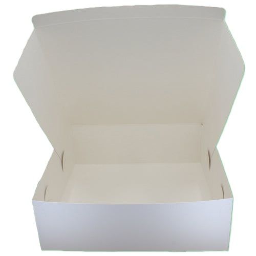 12” x 12” x 4” White Cake Box 12” x 12” x 4” White Cake Box