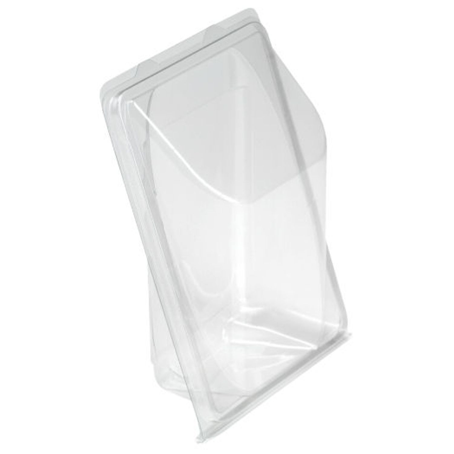 Clear Hinged Tortilla Wrap Box