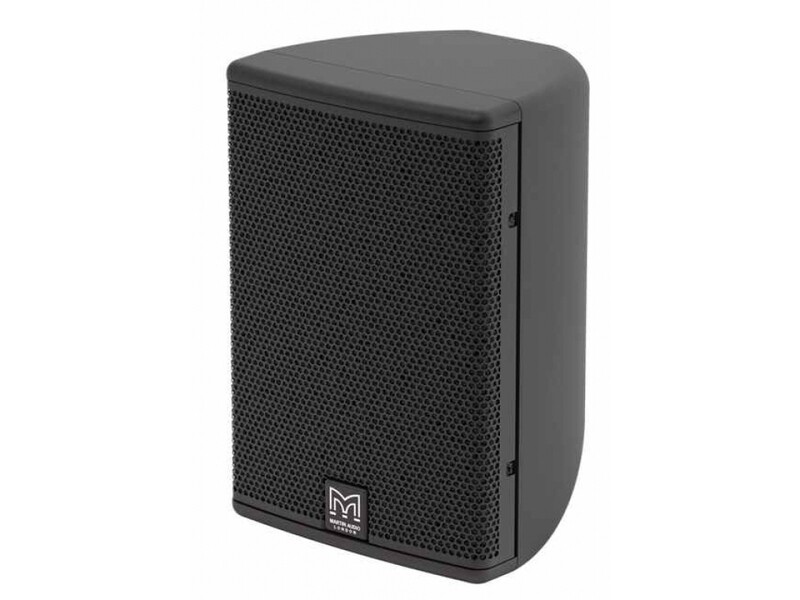 MARTIN AUDIO CDD5BTX-WR - 2-way loudspeaker 5.25&quot;/0.75&quot;, black, weatherised, incl. Wall bracket