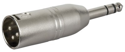 DAP-Audio Adapter XLR Männlich zu Jack Männlich Stereo