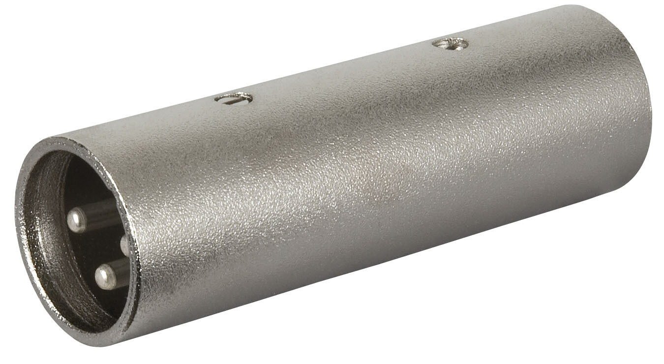 DAP-Audio Adapter XLR Männlich zu XLR Männlich