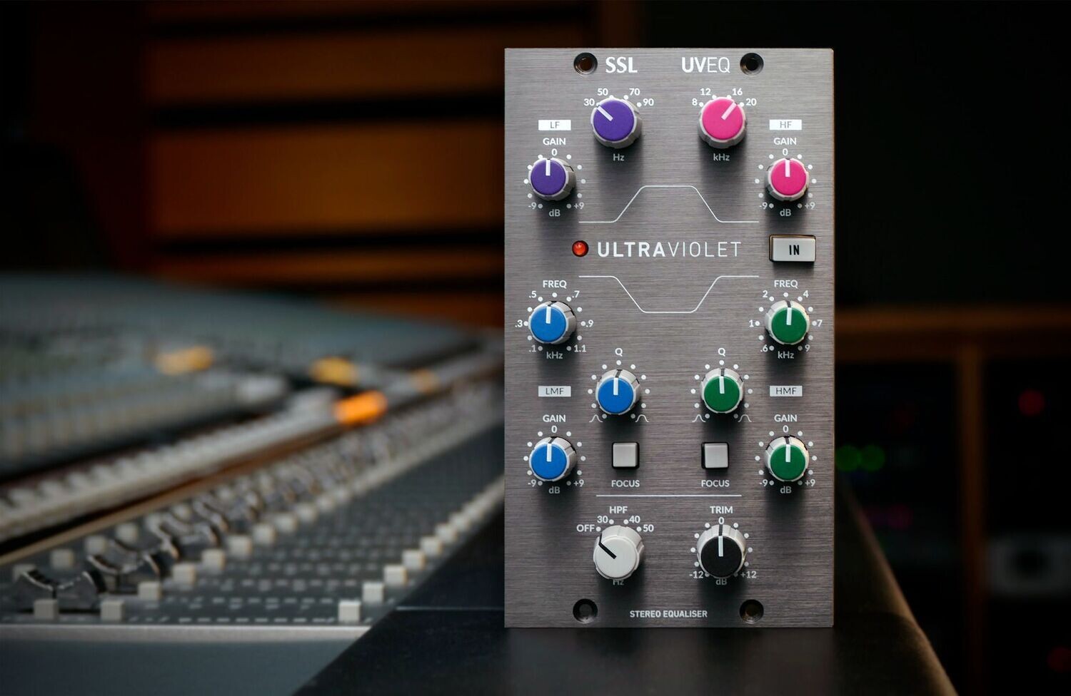 Solid State Logic 500-Series Ultraviolet Stereo EQ