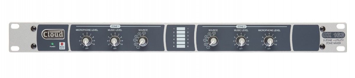 Cloud CX163 - 2 Zone + Utility Zone Mixer