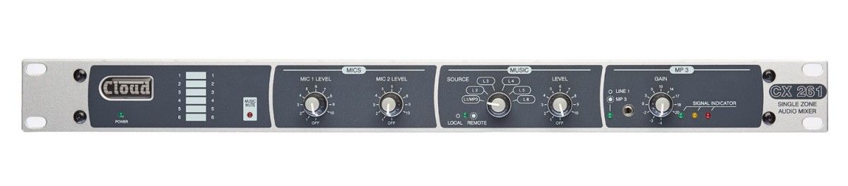 Cloud CX261 - Single Zone Mixer