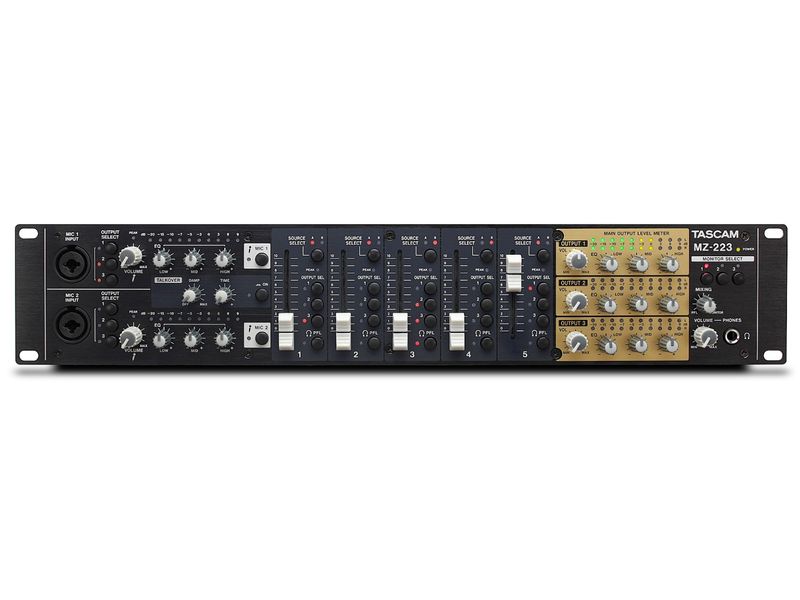 TASCAM MZ-223 - 3-Zonen-Mischer für die Festinstallation