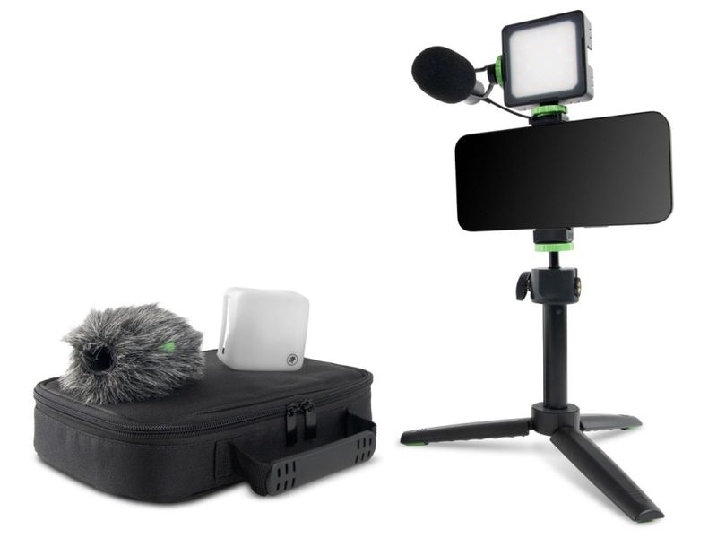 MACKIE EM-93MK - Phone- / Kamera-Mikrofon &amp; LED-Licht-Kit