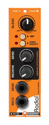 Radial EXTC 500 Effects loop interface connects guitar pedals to the recording system