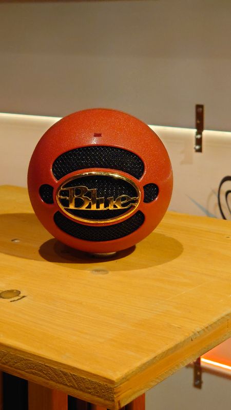 Blue Kick Ball