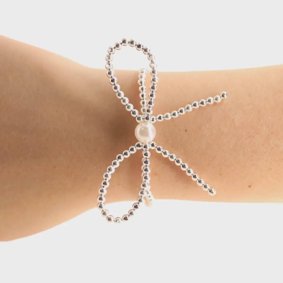 Bow Bracelet Silver