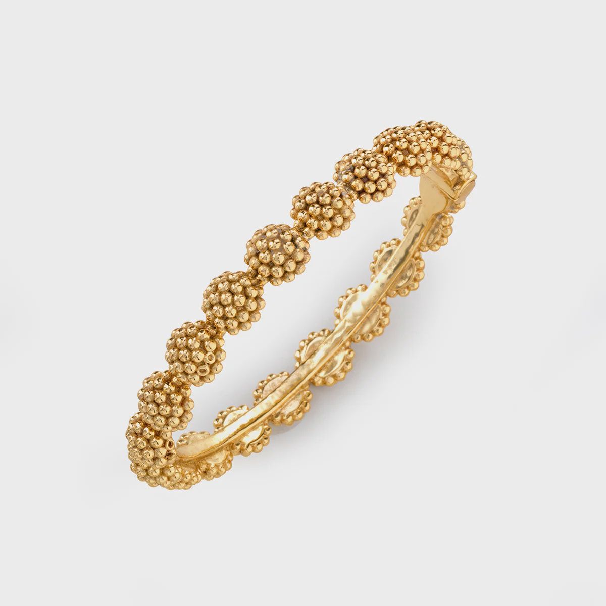 Berry Eternity Hinged Bangle S/M