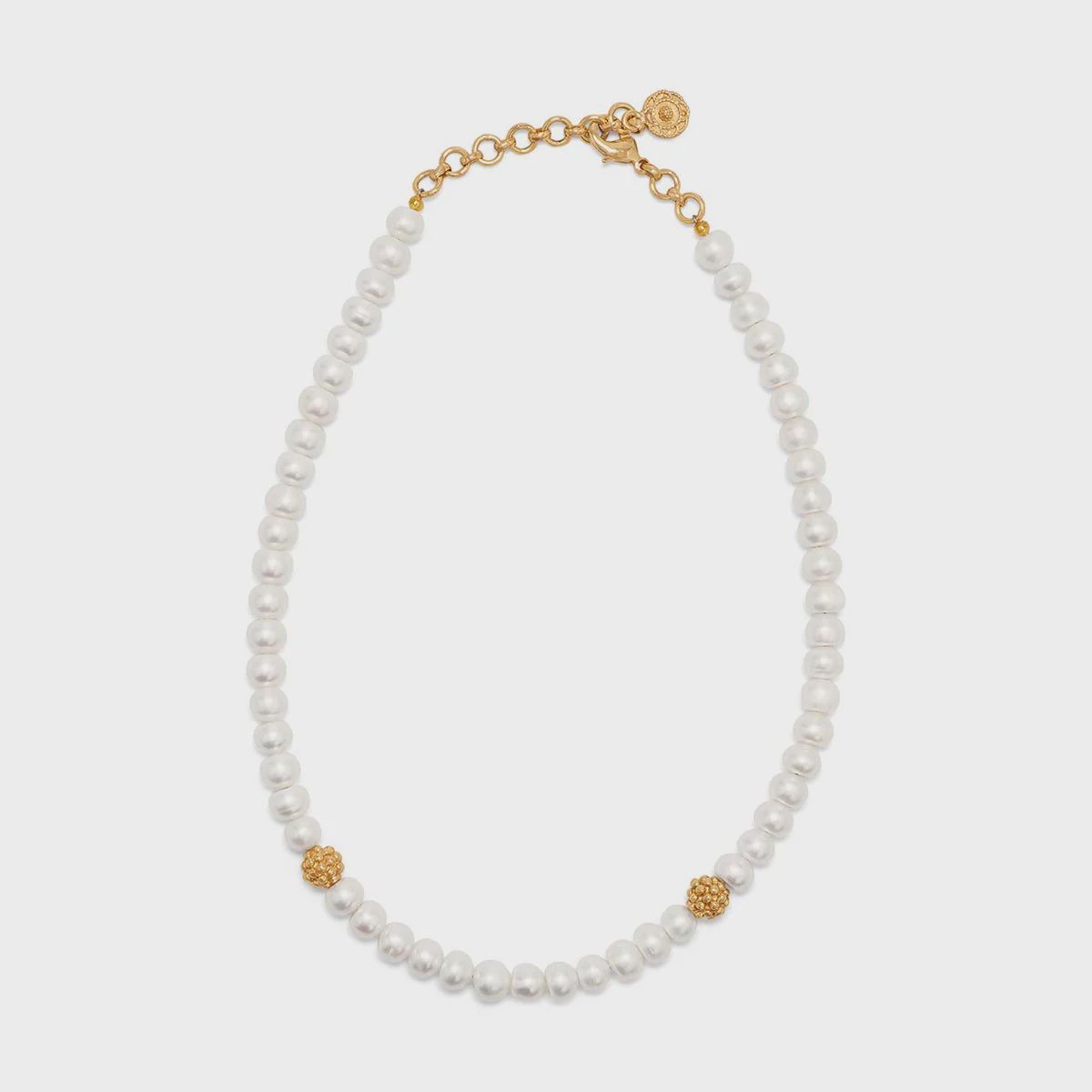 Berry Single Strand Necklace 16”+2” Pearl