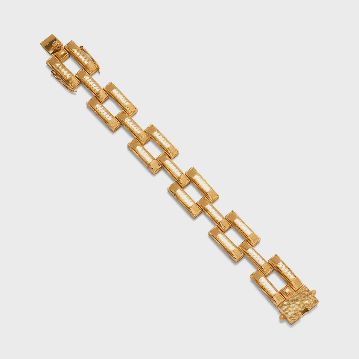 Pathway Link Bracelet 7.5” Gold