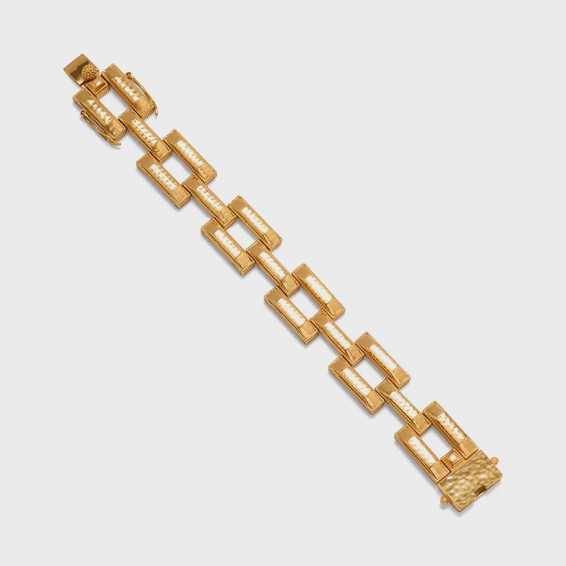Pathway Link Bracelet 7.5” Gold