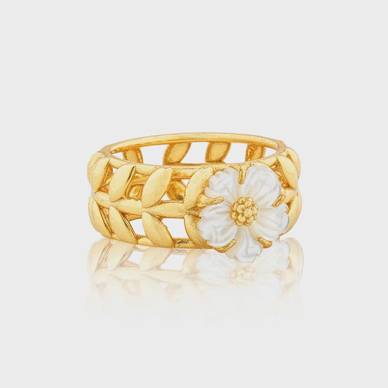 Villandry Fleur Vine Ring MOP