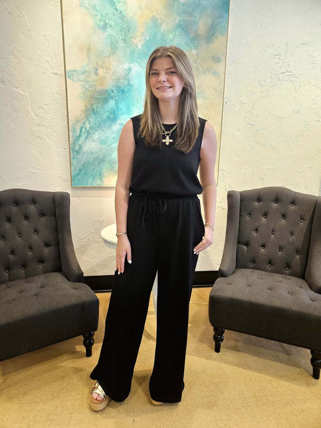 Atlas Jumpsuit Black