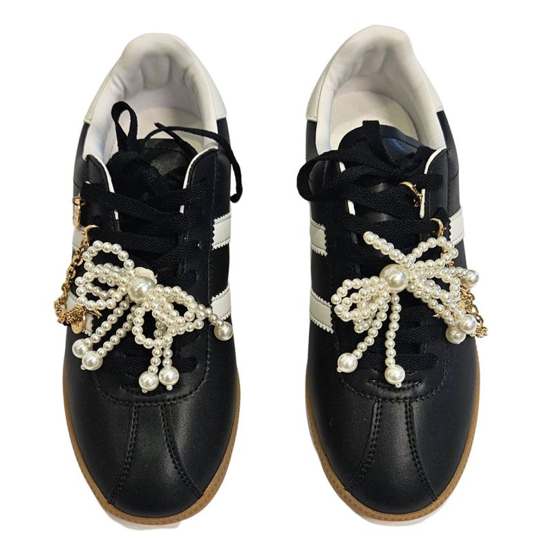 Mackay Embellished Sneaker, black