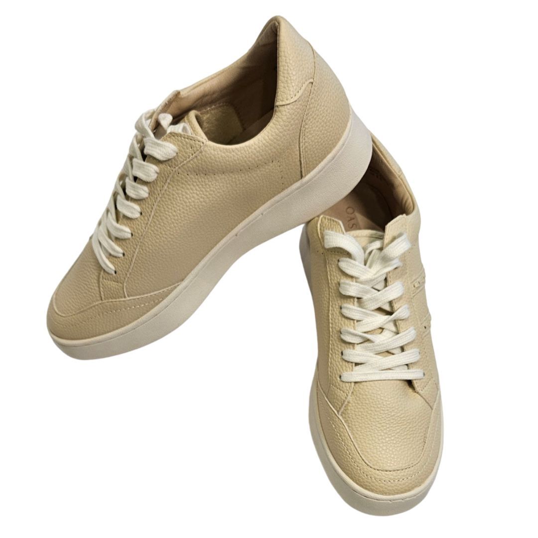 Miel 75 sneakers - tan w cream stripes