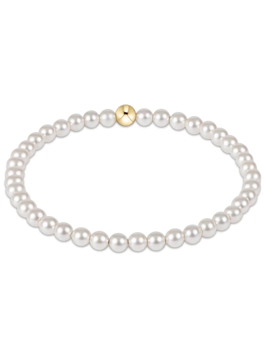 Classic Pearl 4mm Bead Bracelet