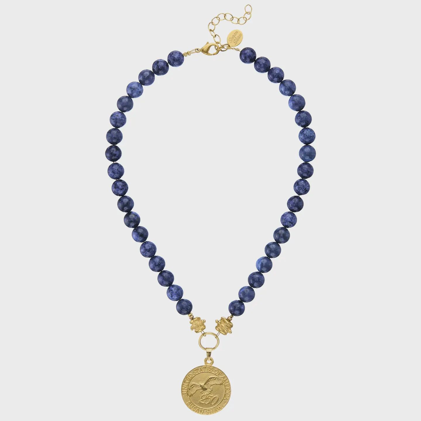 USA 250 Blue Lapis Necklace