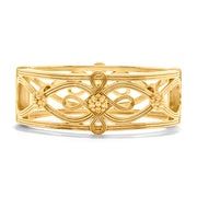 Monique Hinged Bangle - Gold