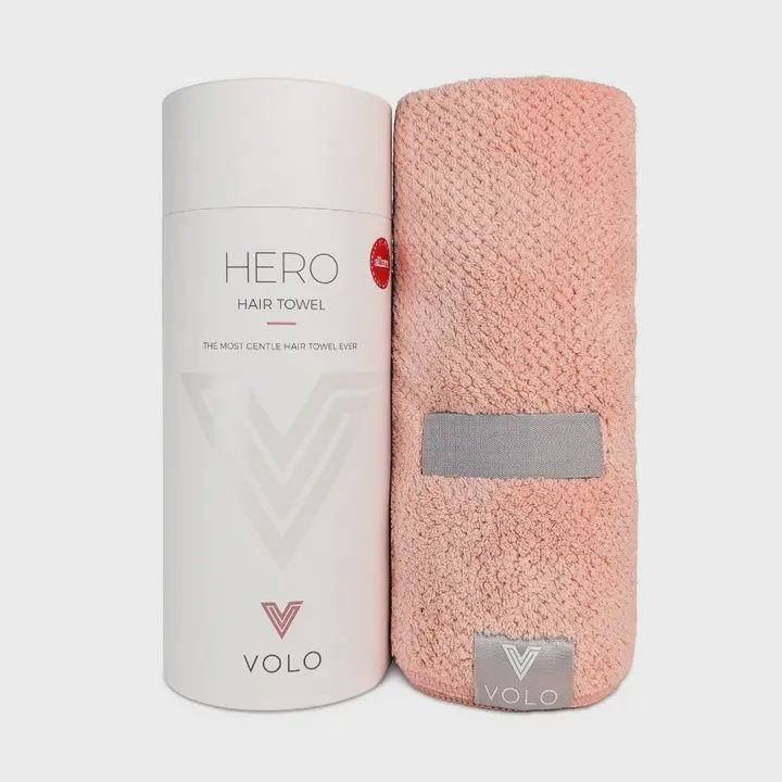 Volo Hero Hair Towel, Color: Cloud Pink