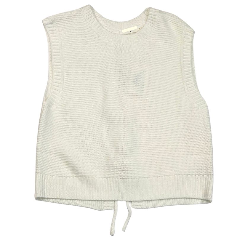 Tie Back Sleeveless Sweater