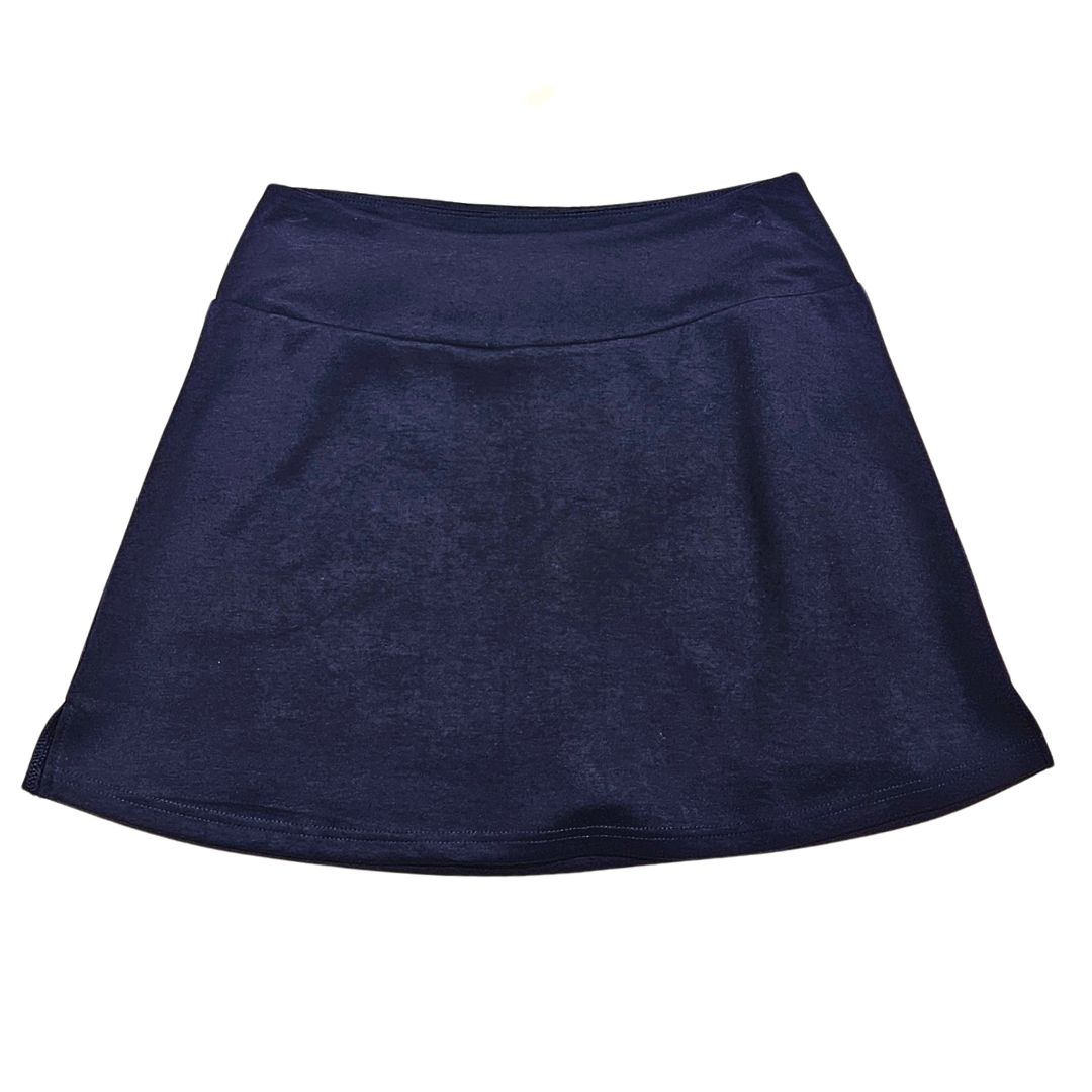 Luxe Knit Skort, slit details