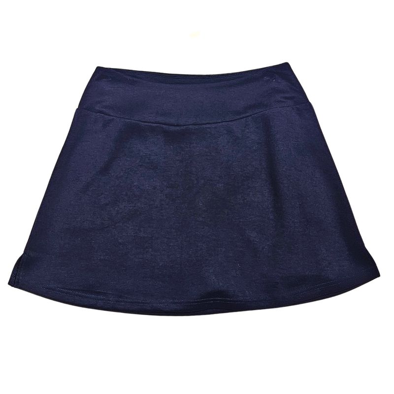 Luxe Knit Skort, slit details