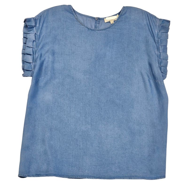 Tencel Denim Dolman Sleeve Top