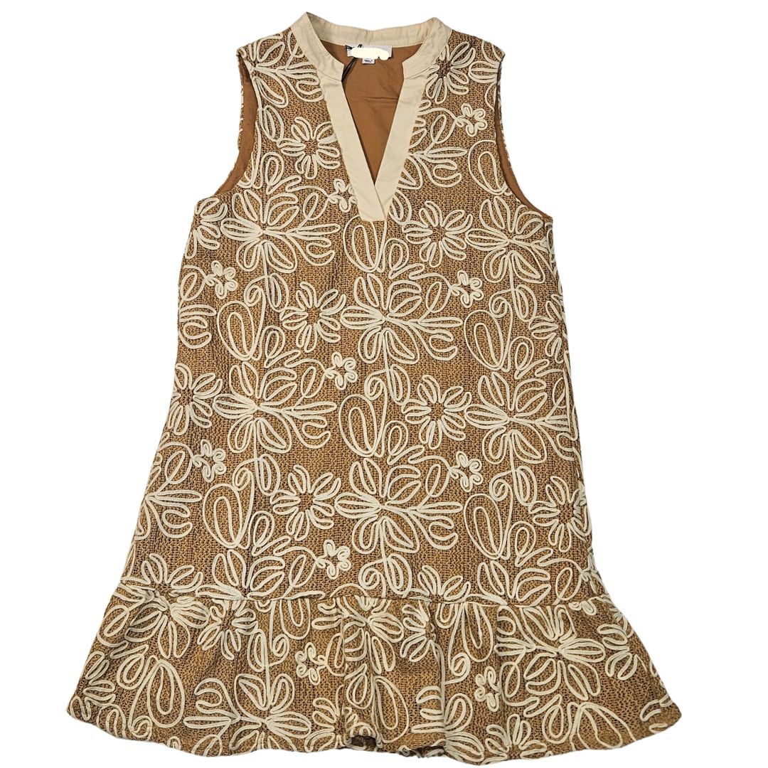 Sleeveless Floral Pattern Dress Sleeveless Floral Pattern Dress