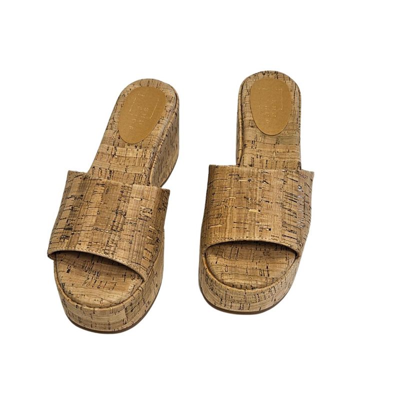 Ivy Cork Wedge Sandal