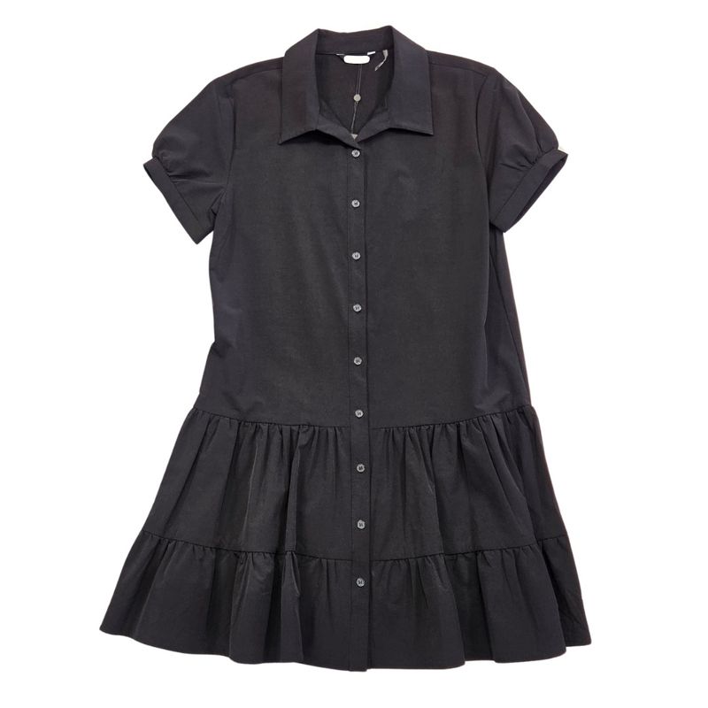 Stretch Ponti Dress, drop waist