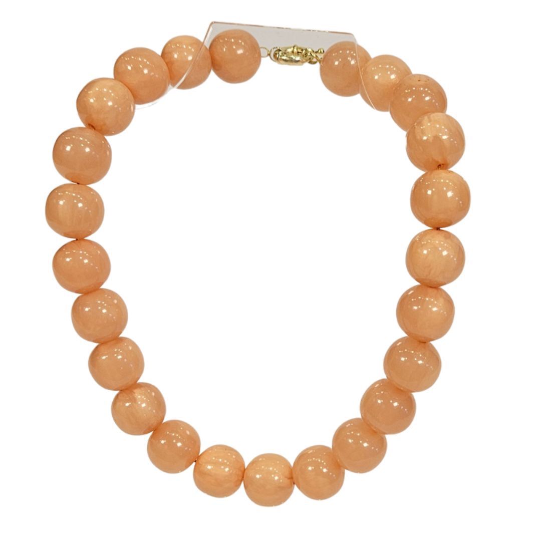 Iris Large Resin Bead Necklace