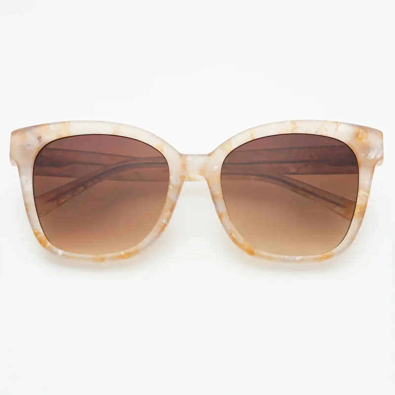 Amber Acetate Women’s Cat Eye Sunglasses