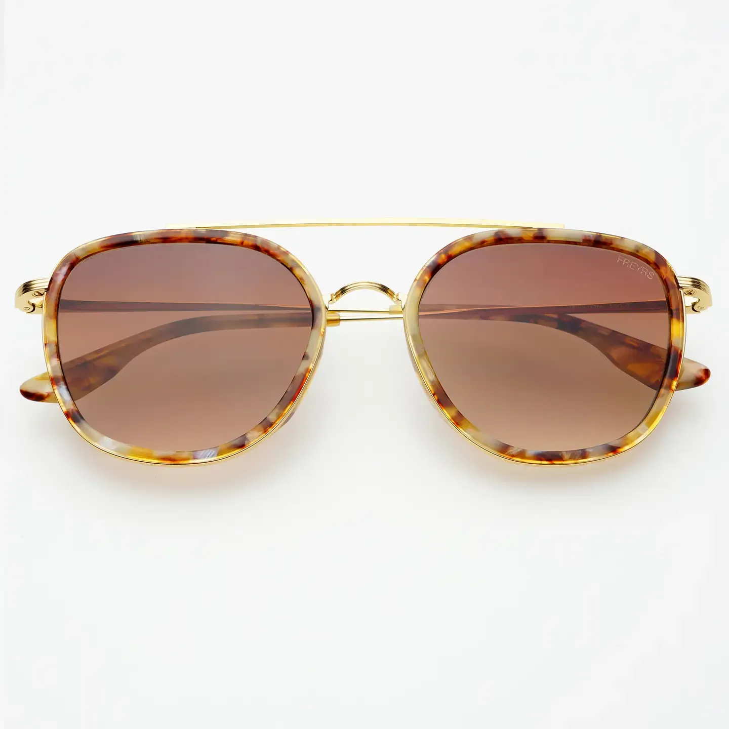 Weston Round Sunglasses, Color: Brown Pearl