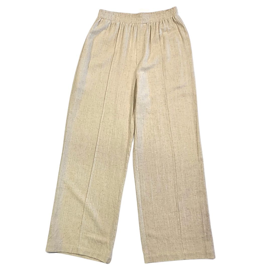 Front Pintuck Linen Pants