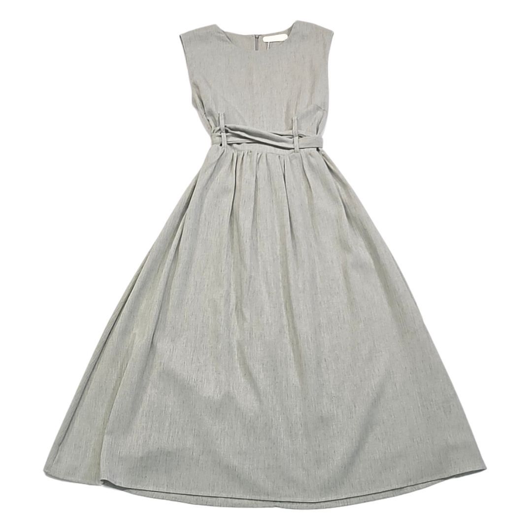 Sleeveless Fit & Flare Midi Dress