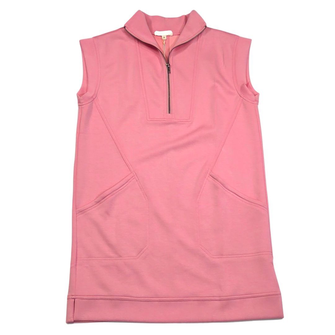 Scuba Half Zip Mini Dress