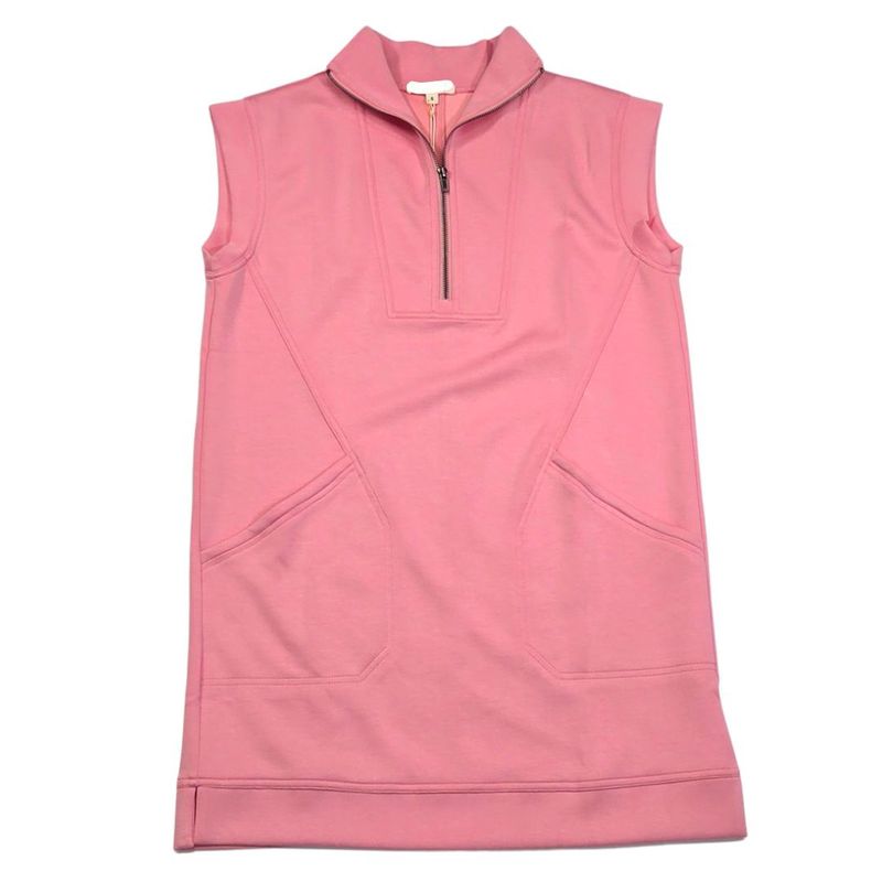 Scuba Half Zip Mini Dress