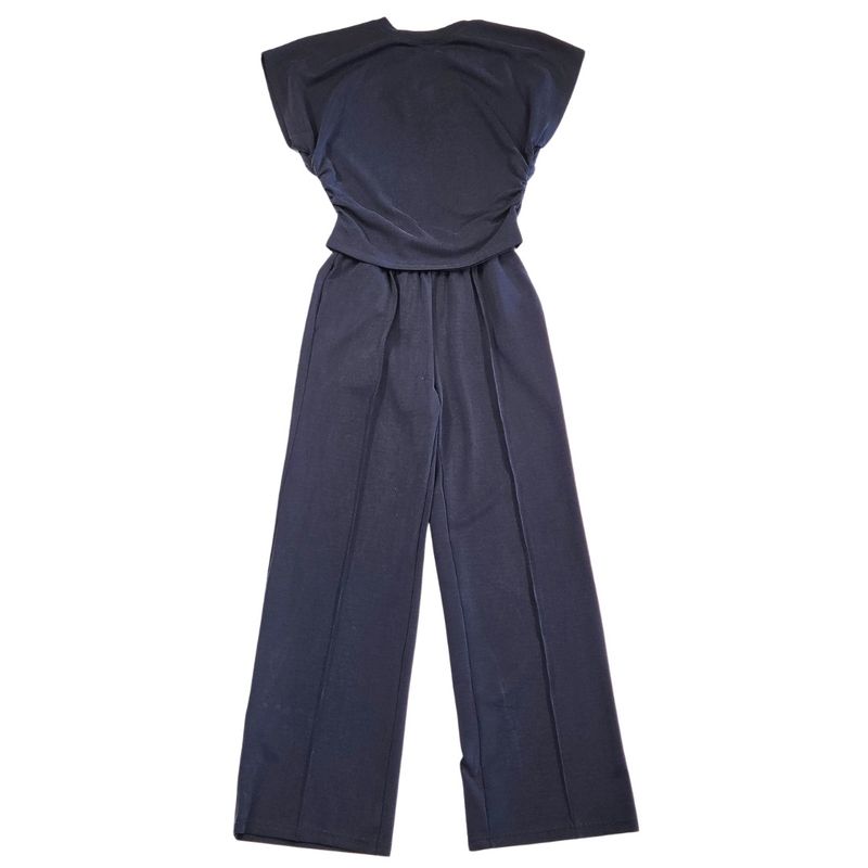 Side Ruching Short Sleeve Top