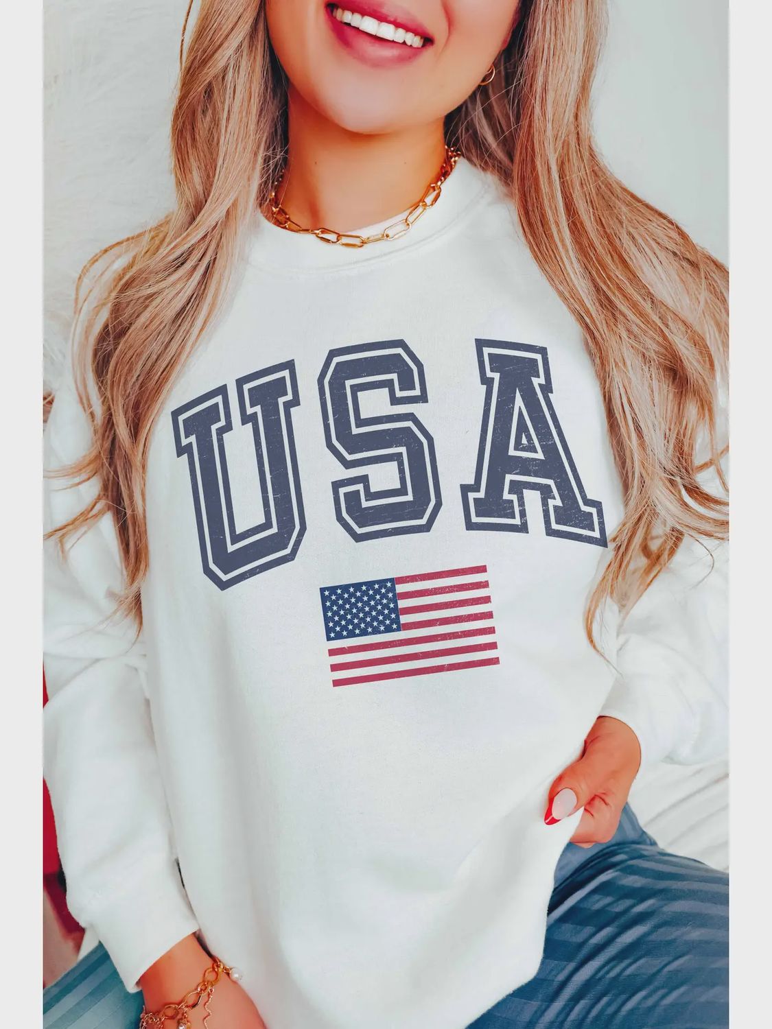 USA Oversized Sweatshirt