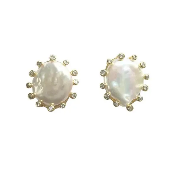 Lexi MOP Stud Earrings Lexi MOP Stud Earrings